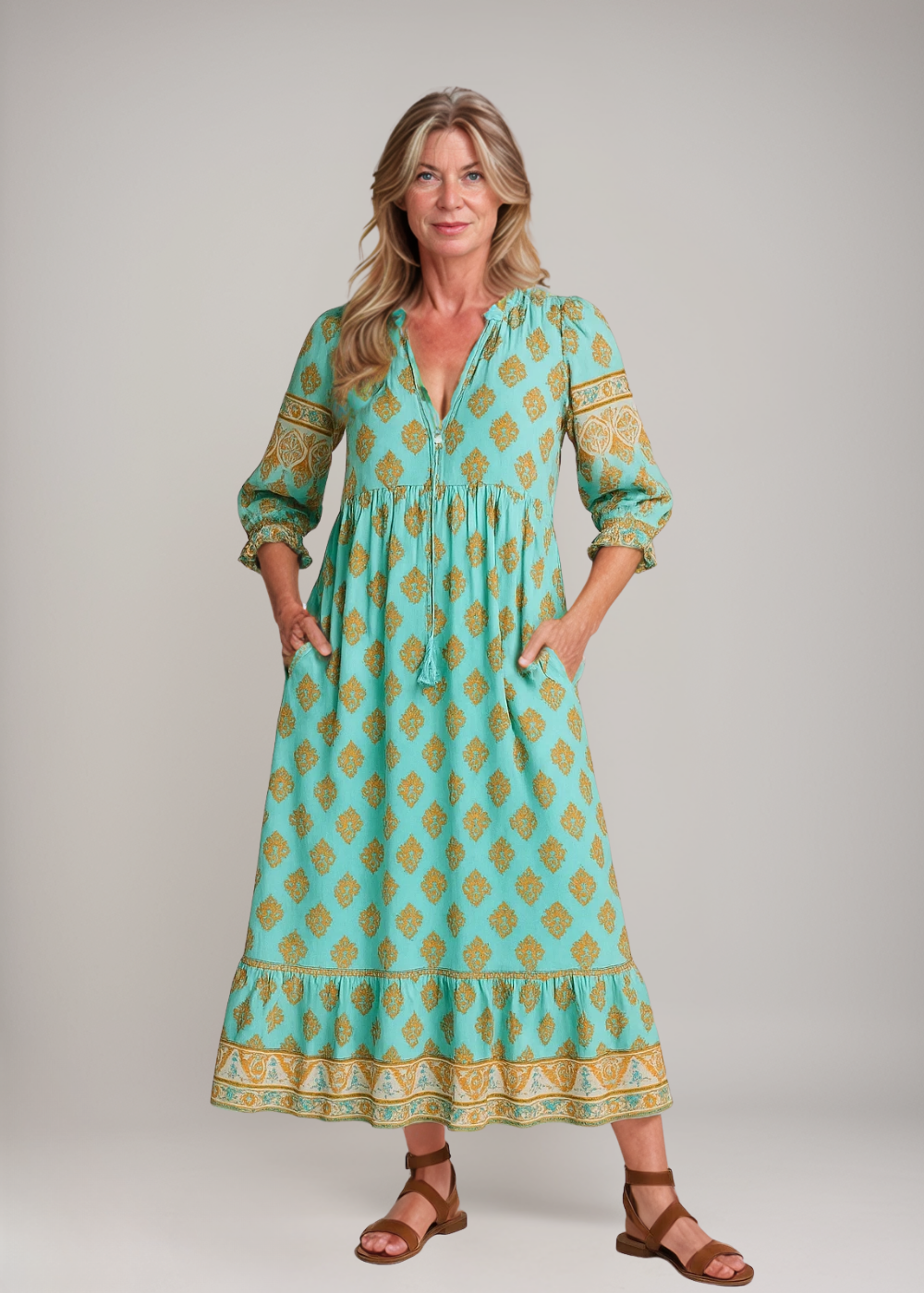 Loungewear Club™ | Tunique Boho avec Franges