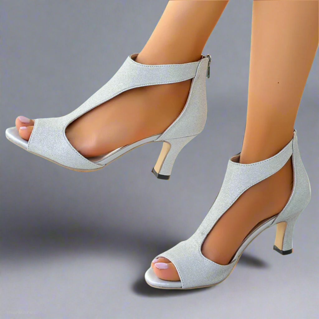 Heidrun™ | Eleganti Sandali con Tacco Confortevoli