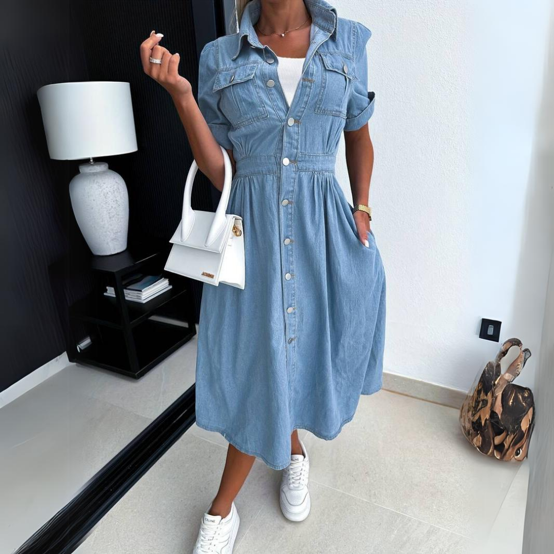 Blair™ - Robe Midi Élégante