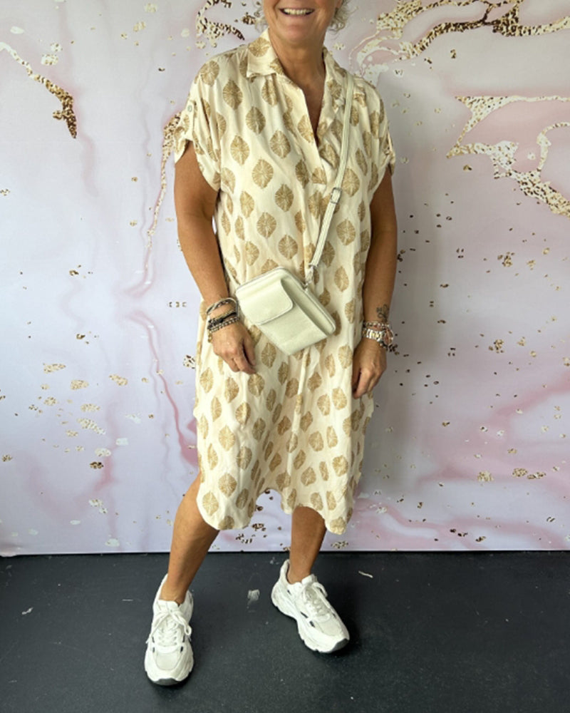 Dini | Robe élégante avec décolleté en V