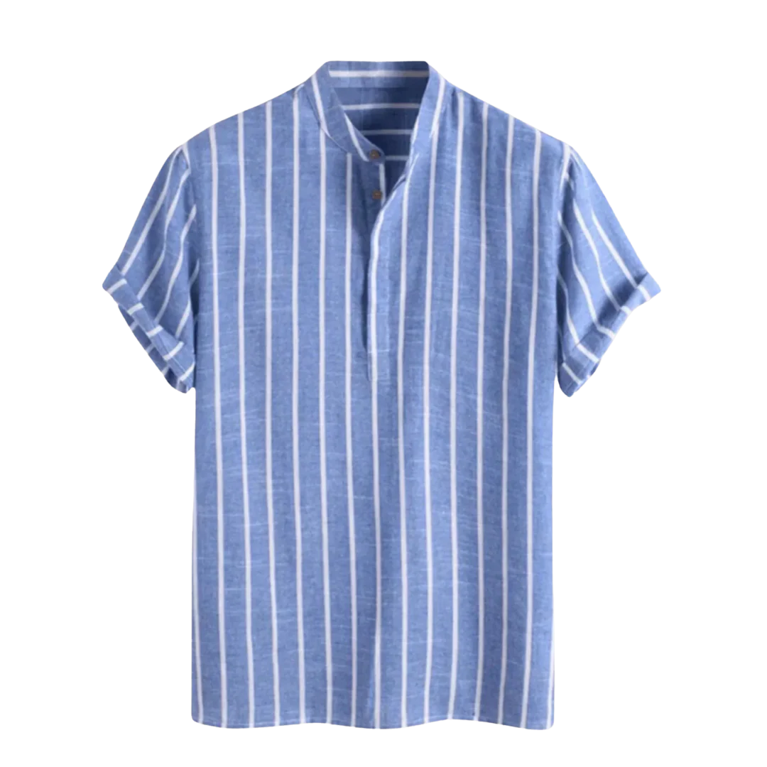 Loungewear Club™ - Polo Rayé en Coton Bio