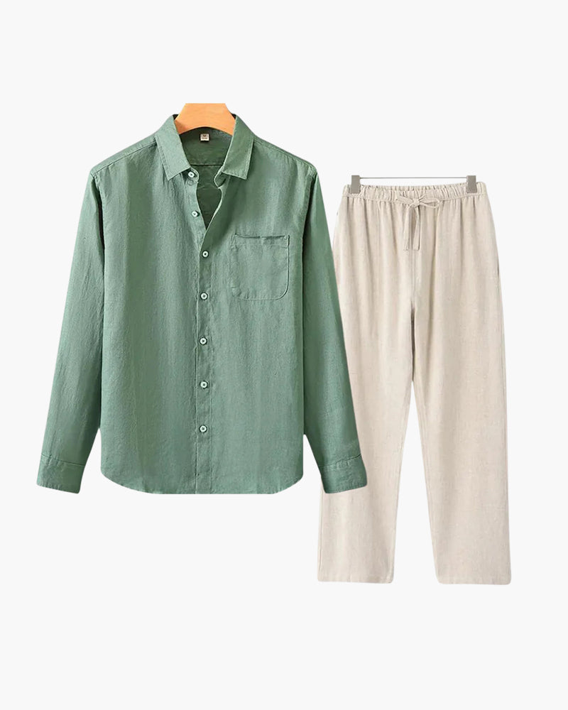 Loungewear Club™ | Ensemble en Lin