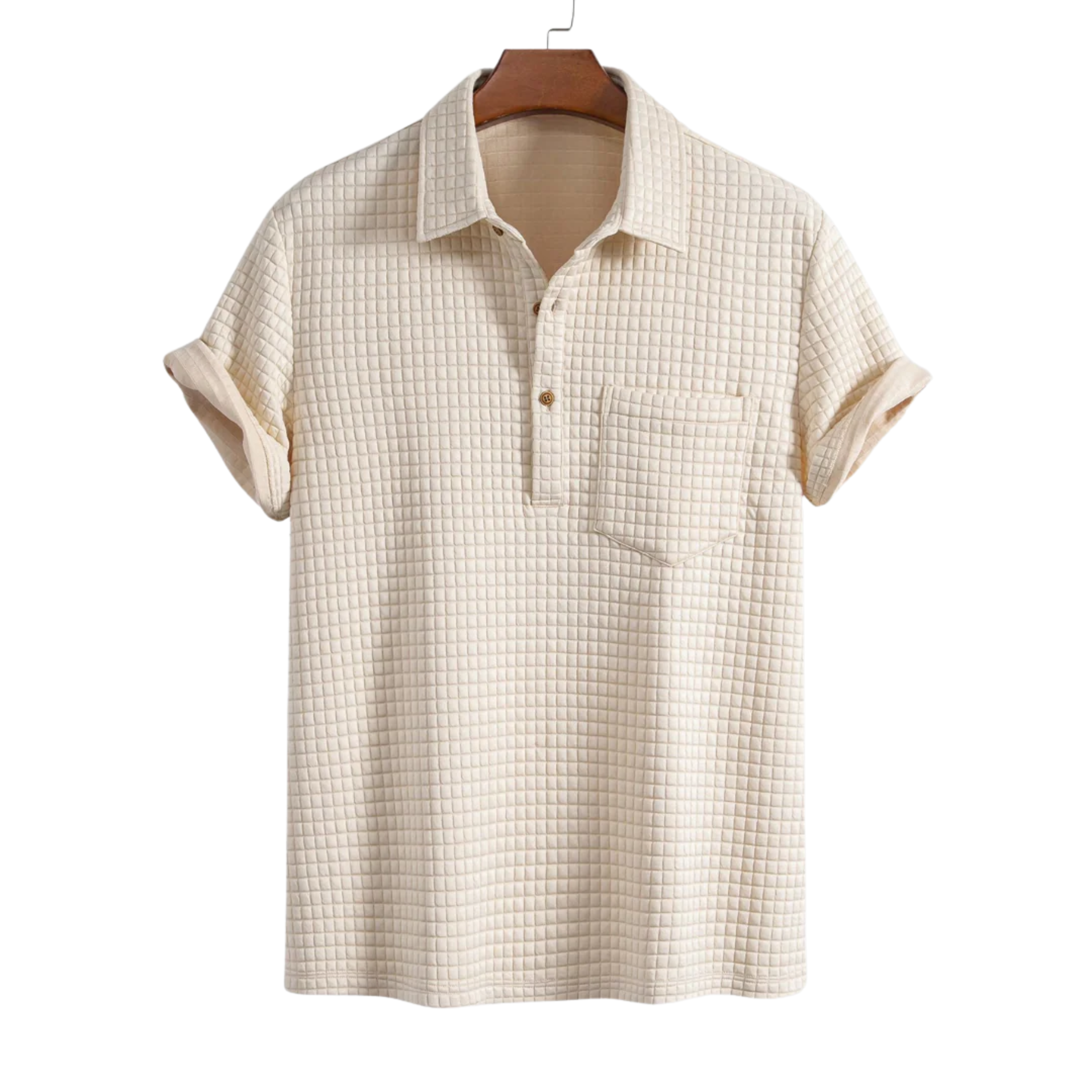 Loungewear Club™ - Polo Waffle avec Poches