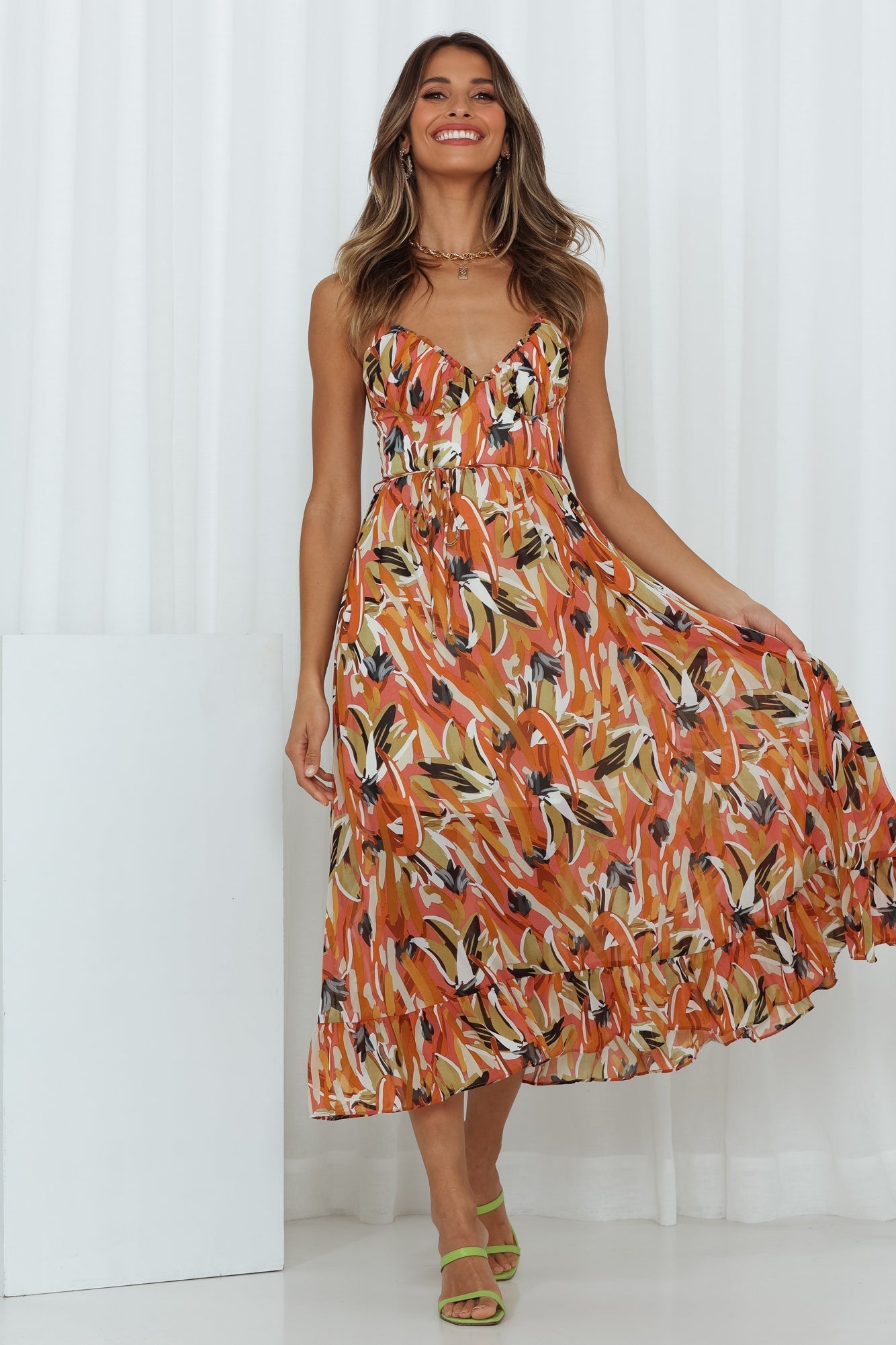 DORIA | Robe imprimée de saison