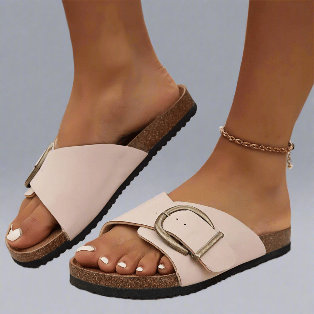 ALDA™ | Sandalo con Fibbia Larga