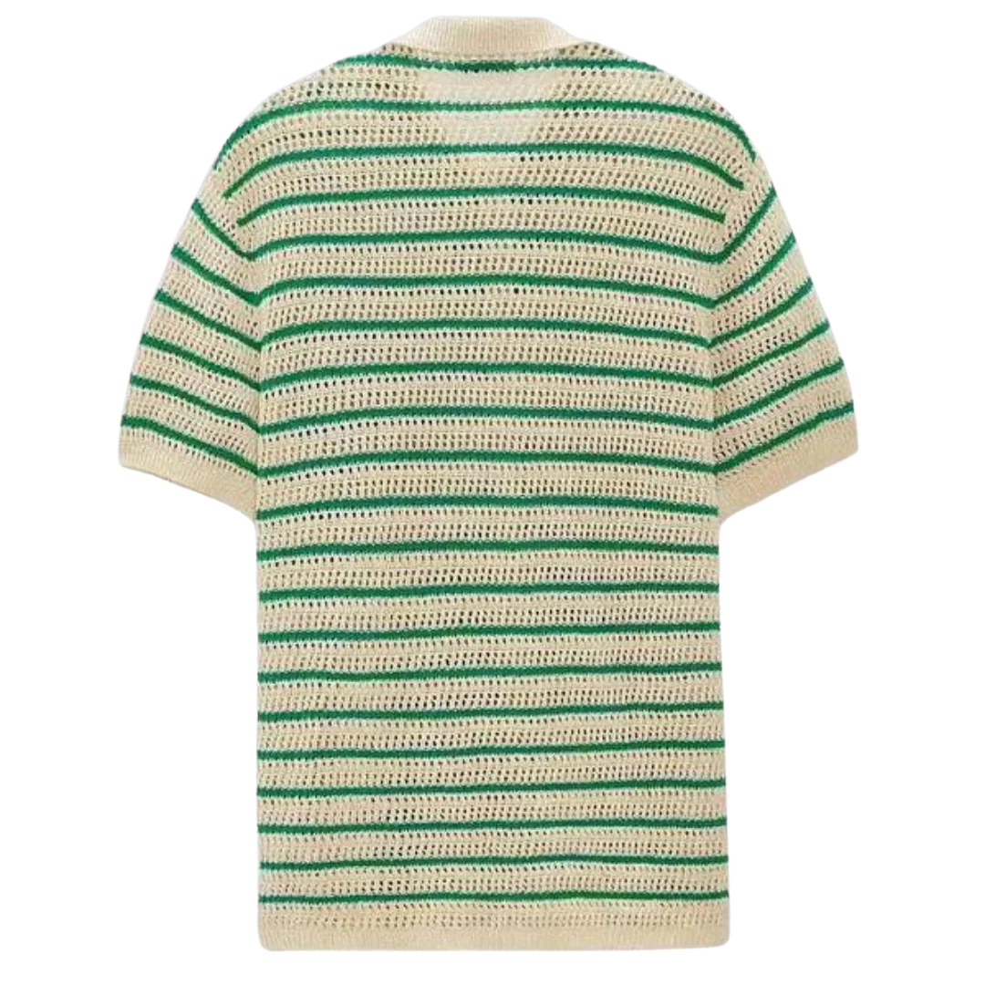 Loungewear Club™ - Chemise Tricotée à Boutons