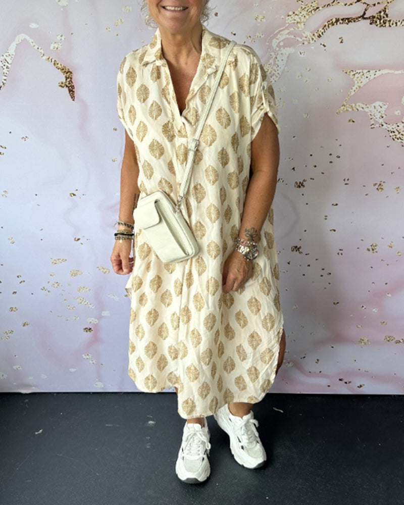 Dini | Robe élégante avec décolleté en V