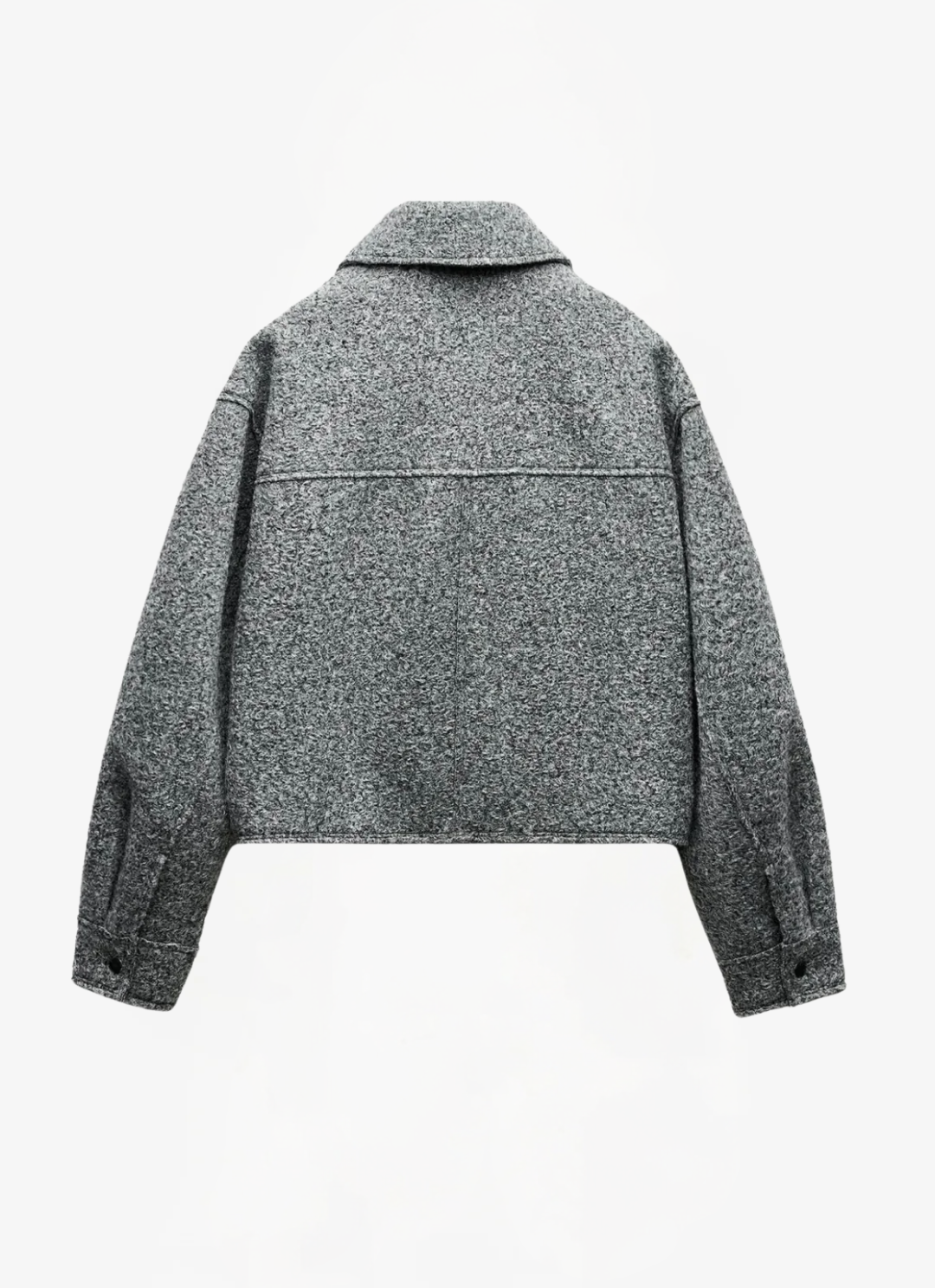 Loungewear Club™️ | Veste bouclée grise