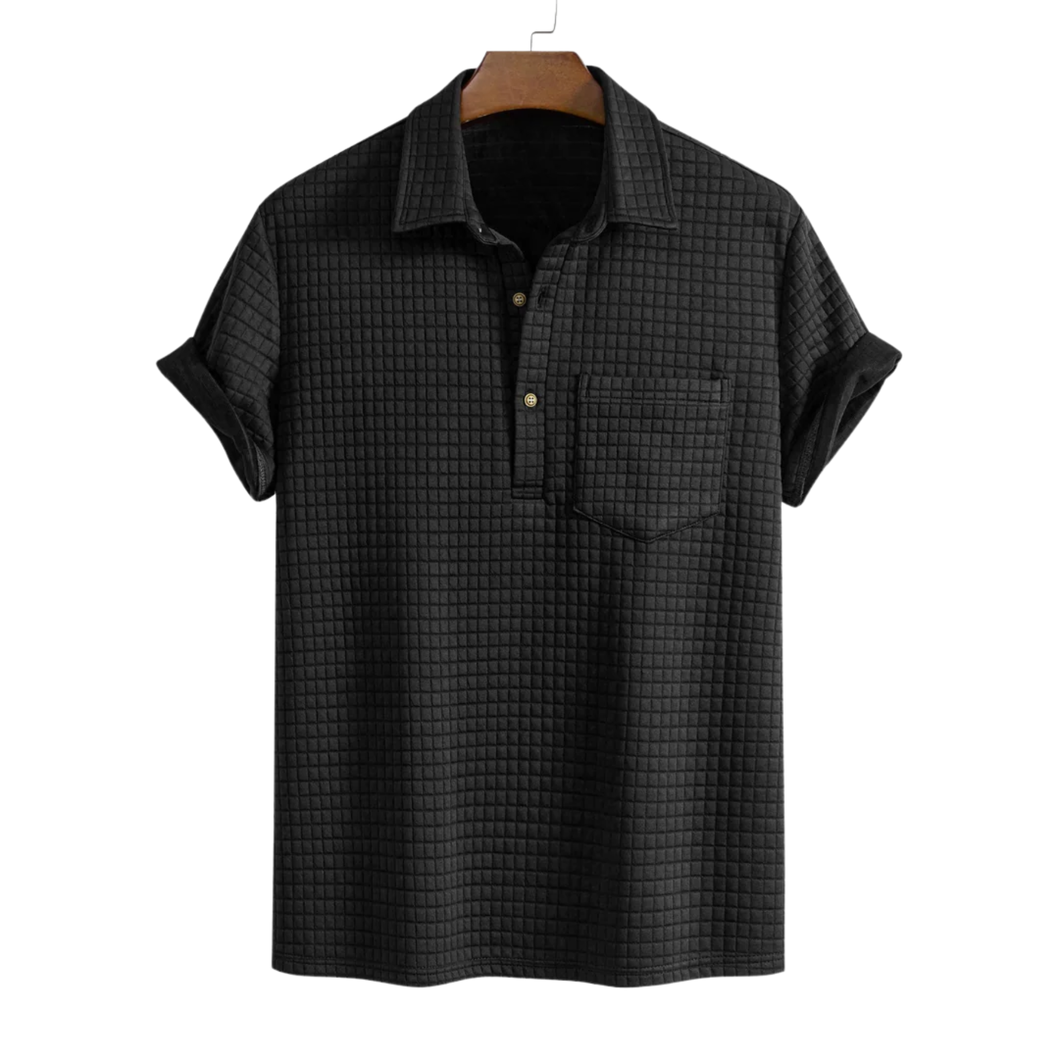 Loungewear Club™ - Polo Waffle avec Poches