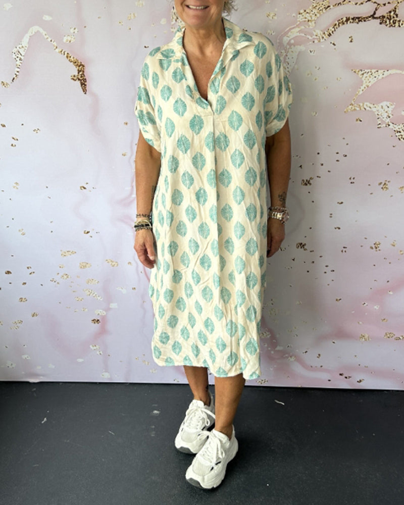 Dini | Robe élégante avec décolleté en V