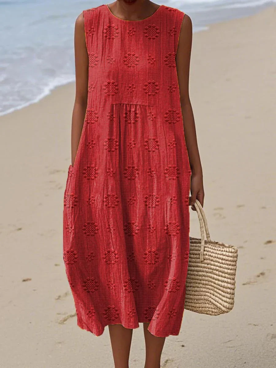 Élodie | Robe Chic Sans Manches