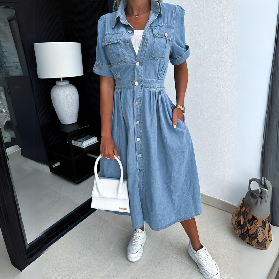 Blair™ - Robe Midi Élégante