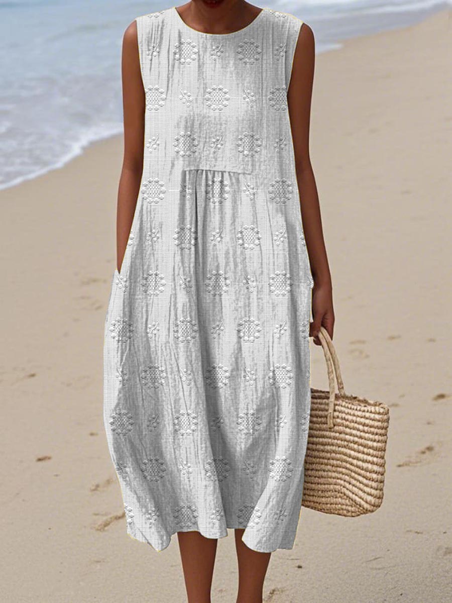 Élodie | Robe Chic Sans Manches