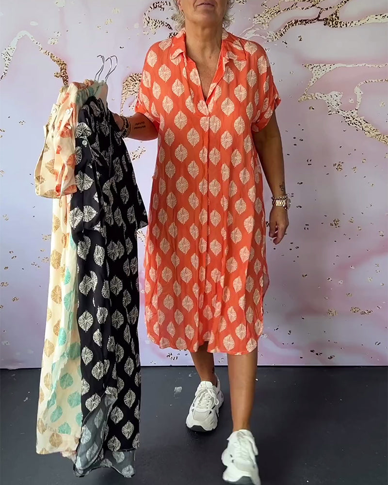 Dini | Robe élégante avec décolleté en V