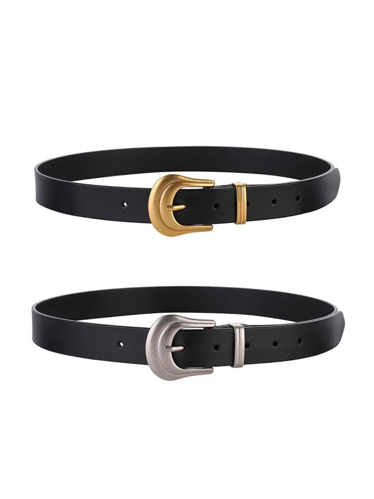 Loungewear Club™ | Ceinture en Cuir de Vache Distressée Toujours Élégante