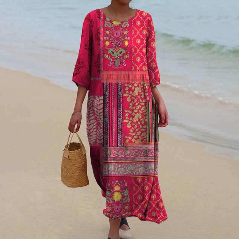 Adeline™ - Robe Ethnique Flottante