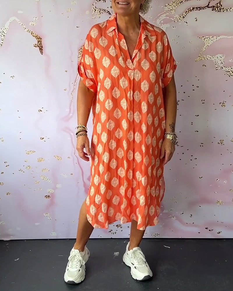 Dini | Robe élégante avec décolleté en V