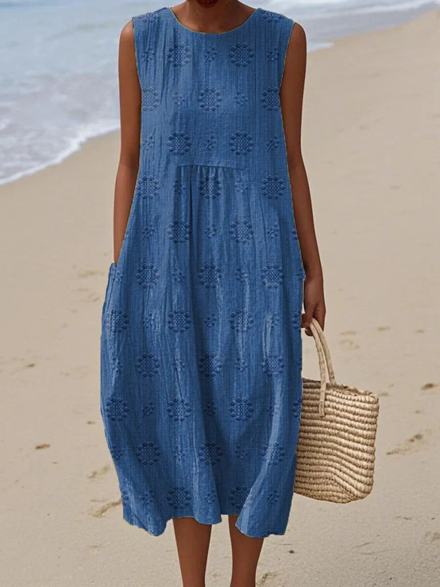 Élodie | Robe Chic Sans Manches