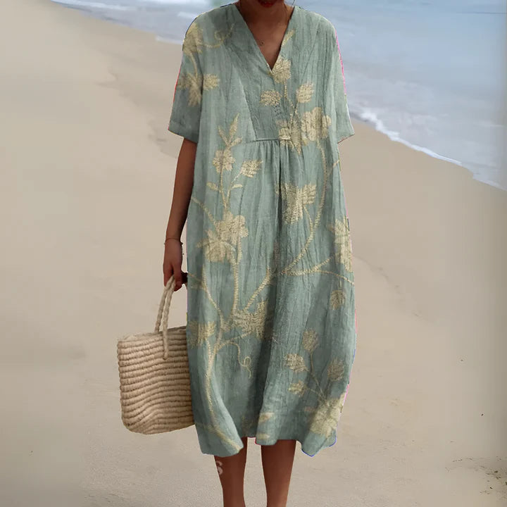 Alida | Robe Imprimée Brise d’Été