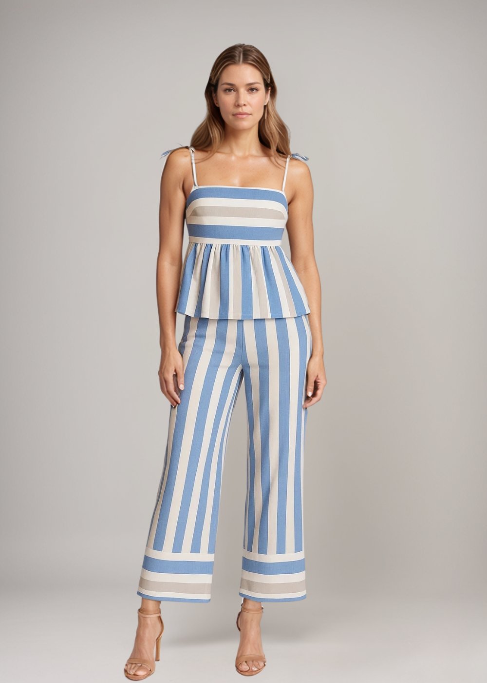 Loungewear Club™ | Ensemble d'été à rayures Riviera