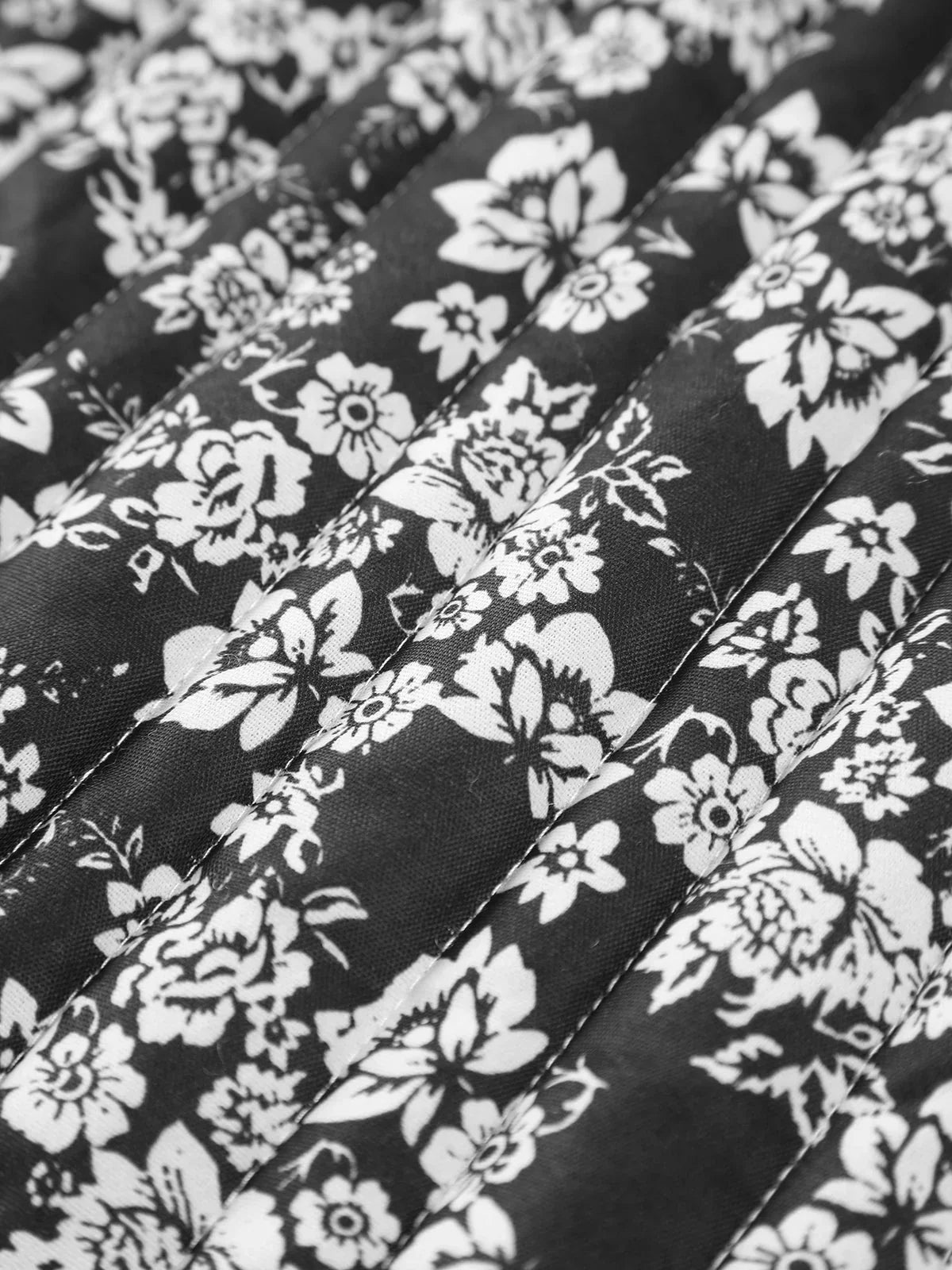 Loungewear Club™️ | Veste à fleurs double face