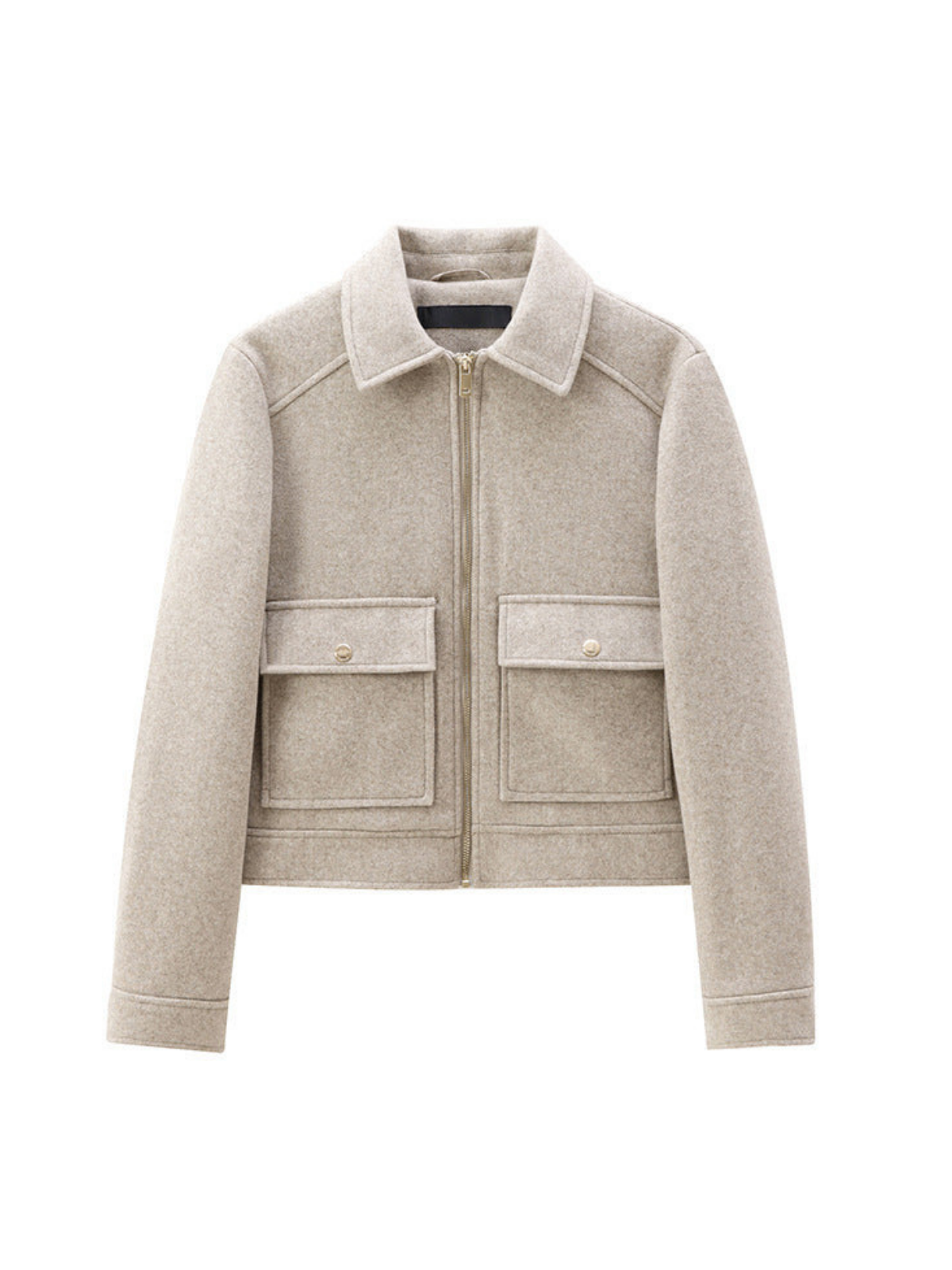 Loungewear Club™️ | Veste zippée en tweed