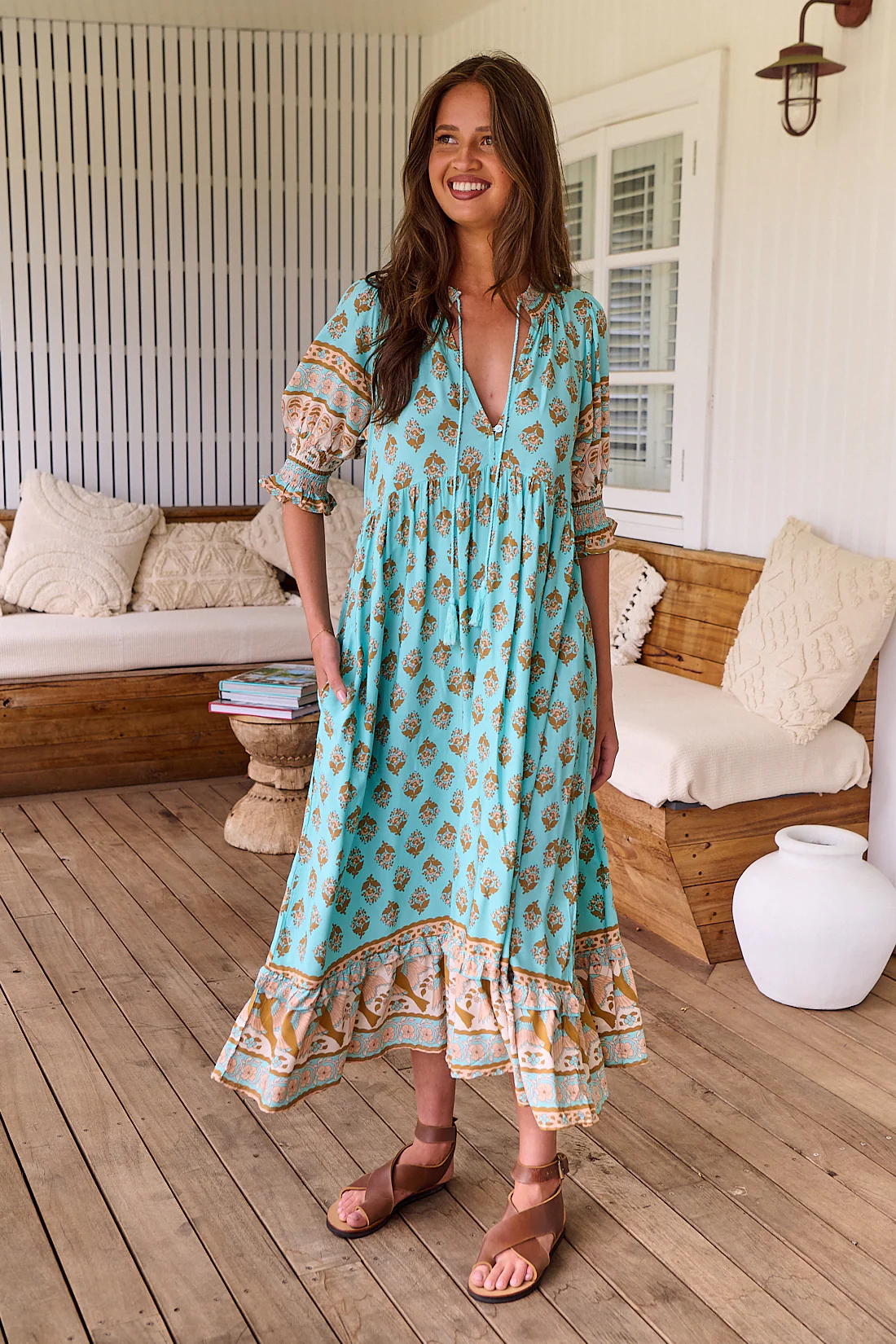ADELE | Robe midi de saison