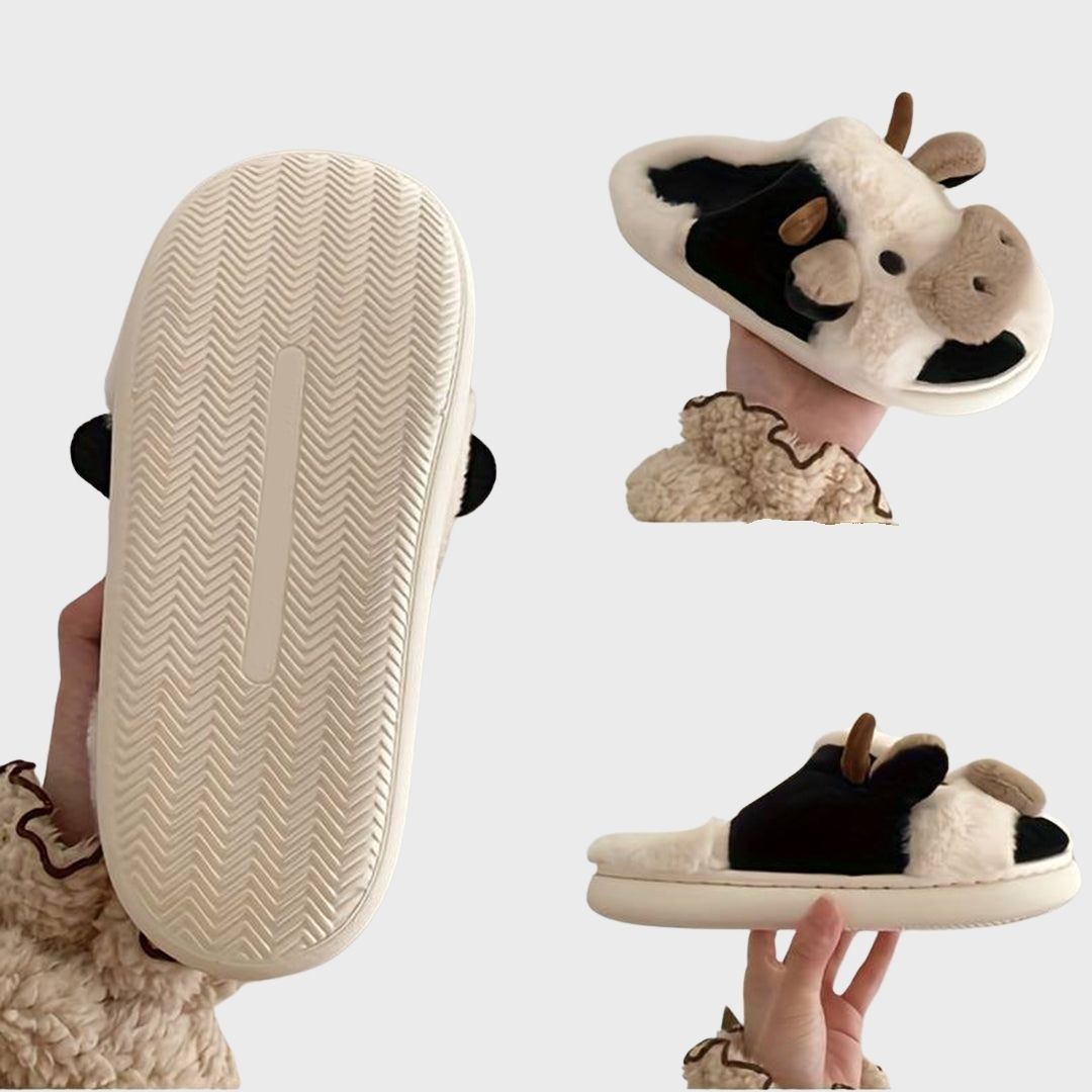 Loungewear Club™️ | Chaussons de vache chauds
