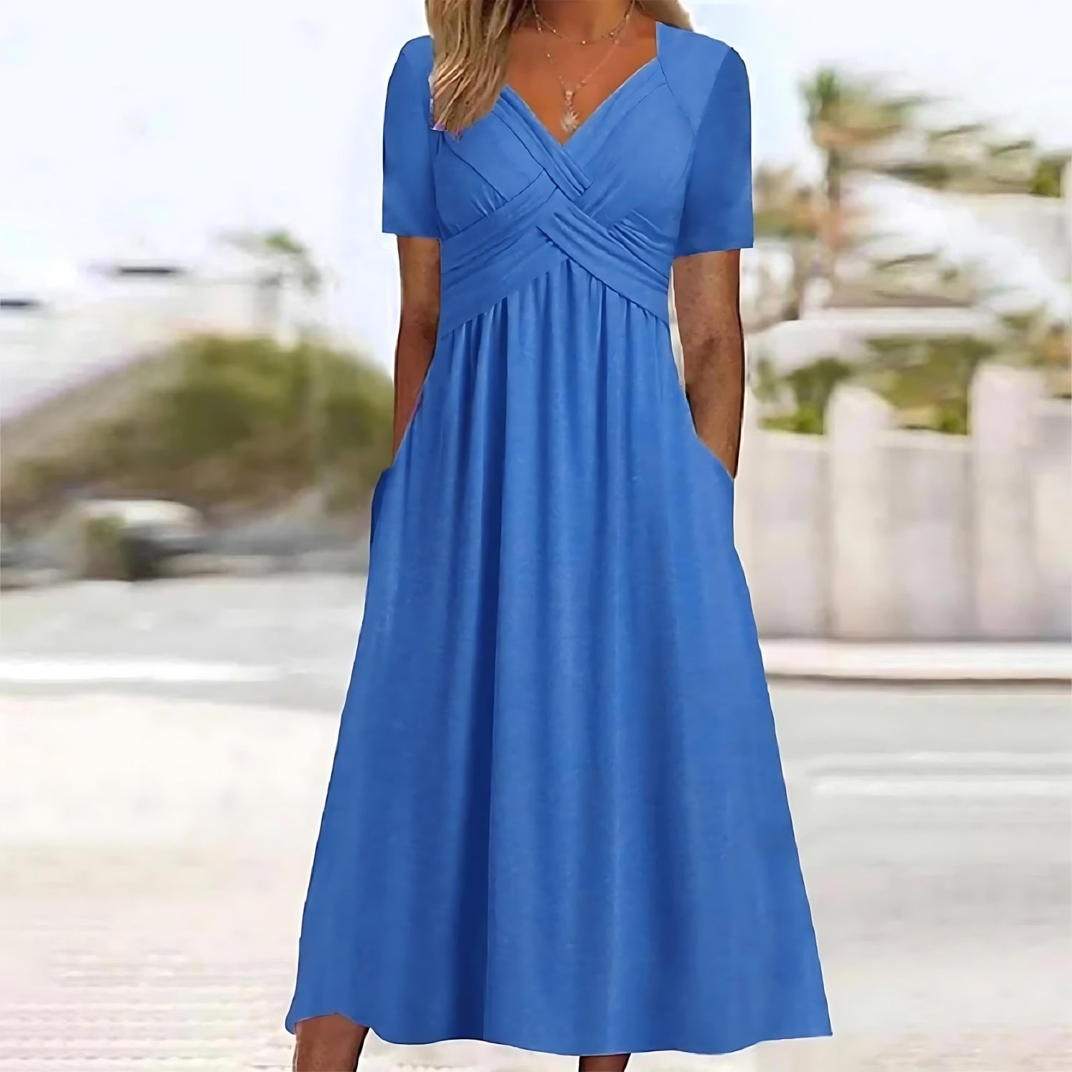 Jasmine – Robe Midi Élégante