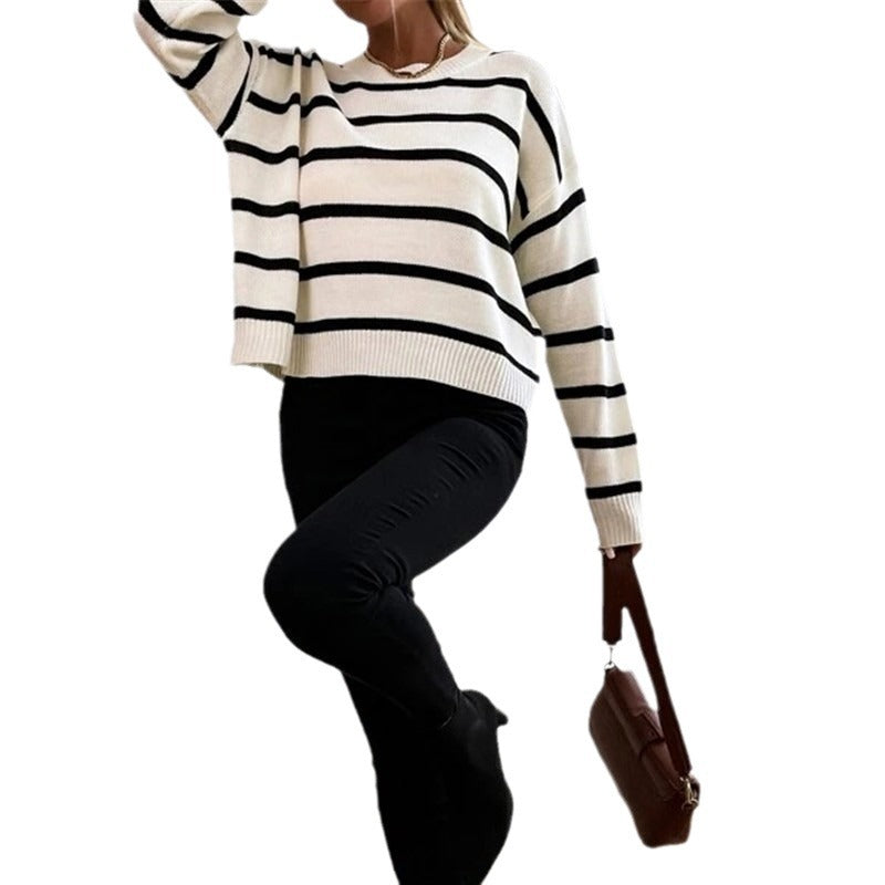 Loungewear Club™ | Pull rayé