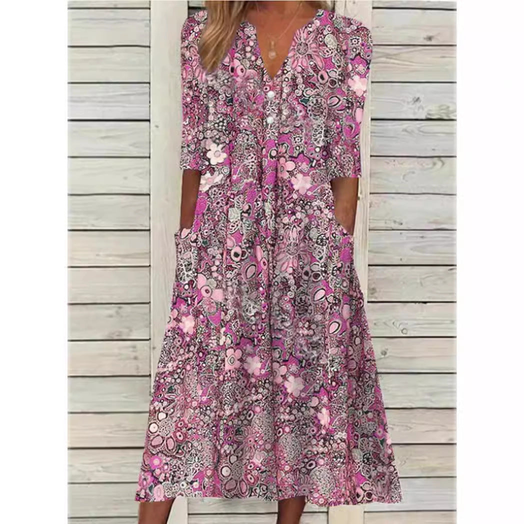 Eliza™ - Robe d'Été Florale