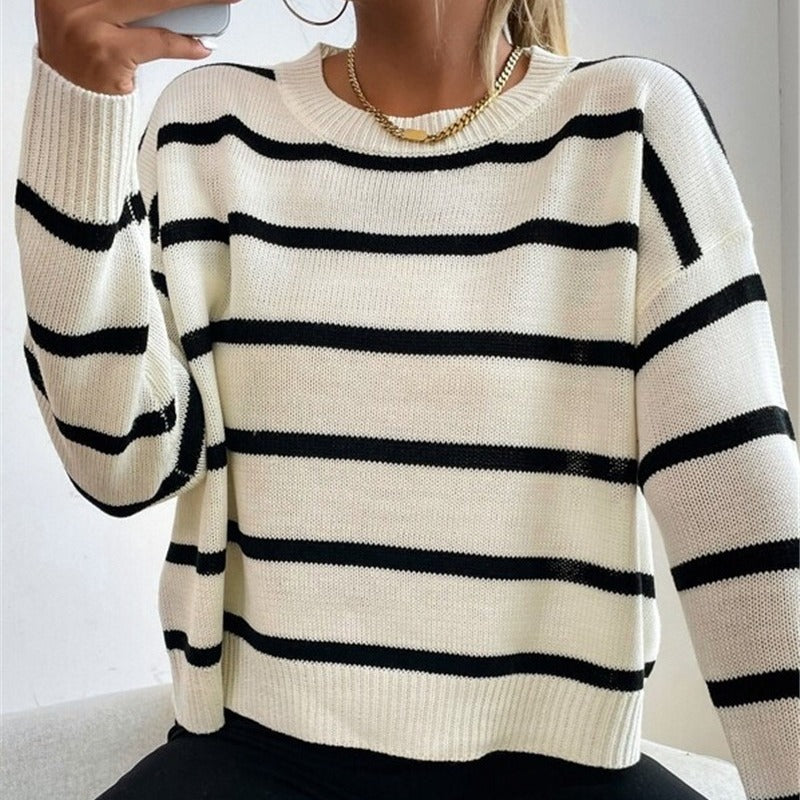 Loungewear Club™ | Pull rayé