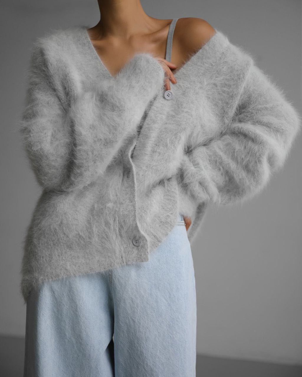 Loungewear Club™ | Cardigan doux à col en V