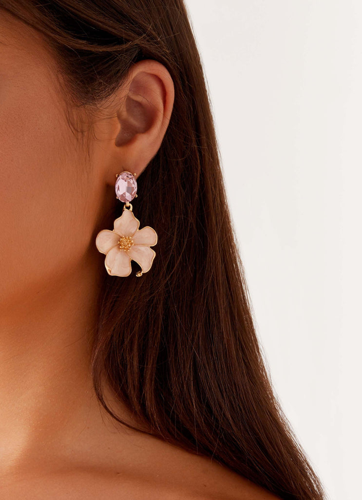 Loungewear Club™ | Boucles d'oreilles Rose Romance