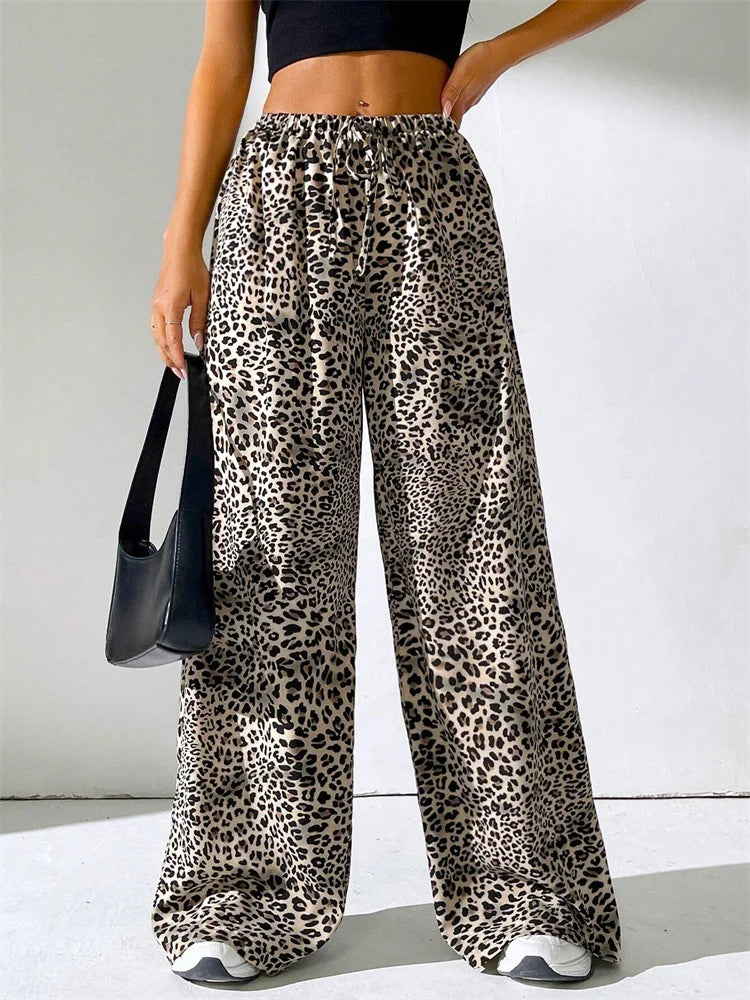 Loungewear Club™ | Pantalon Large Léopard