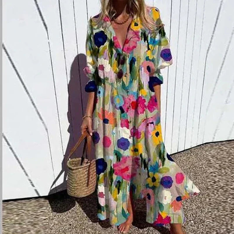 Loungewear Club™ | Robe Boho Élégante