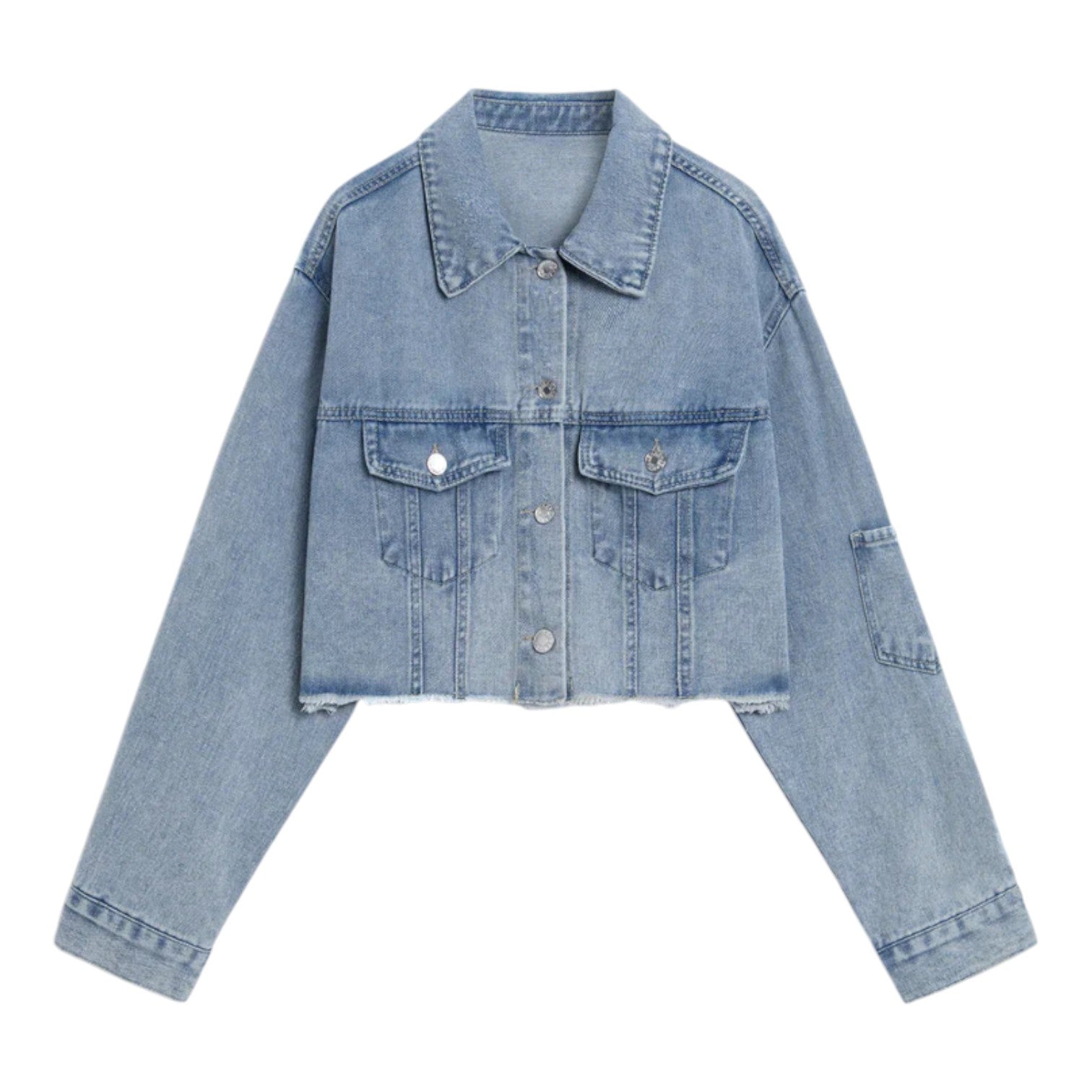 Loungewear Club™️ | Veste courte en jean