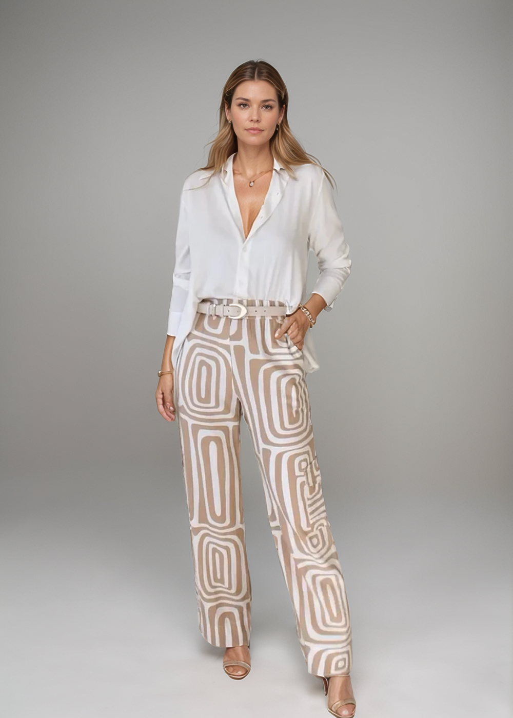 Loungewear Club™ | Ensemble Retro-Chic avec Pantalon Large