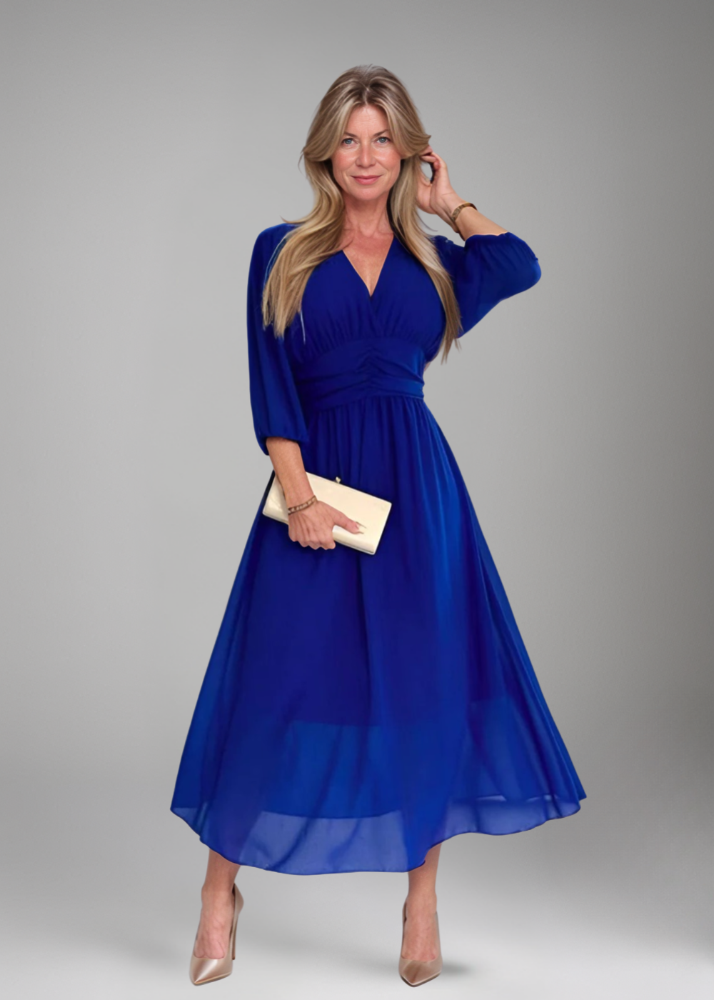 Loungewear Club™ | Robe en chiffon légère et soyeuse