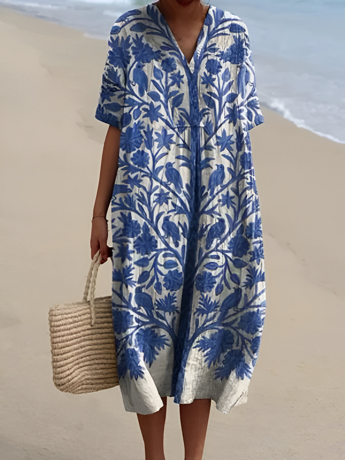 Fenna™ | Robe Imprimée Brise d’Été