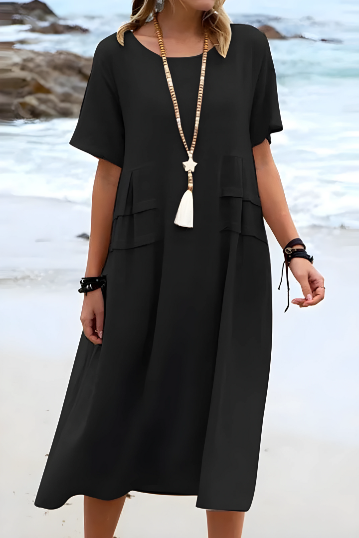 TAYLOR™ - Robe Confortable Couverte au Niveau du Ventre