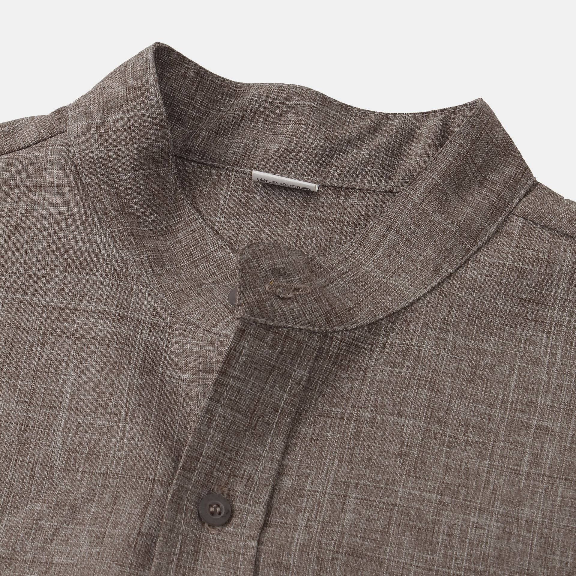 Loungewear Club™ | Chemise en coton unie avec boutons