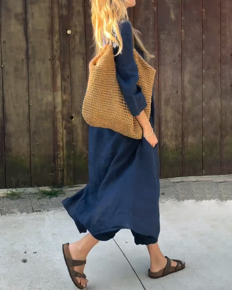 Loungewear Club™ | Ensemble de tunique à couches décontracté