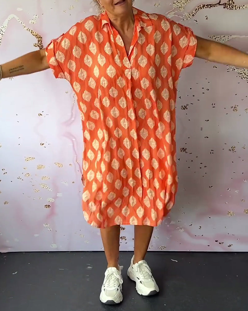 Dini | Robe élégante avec décolleté en V