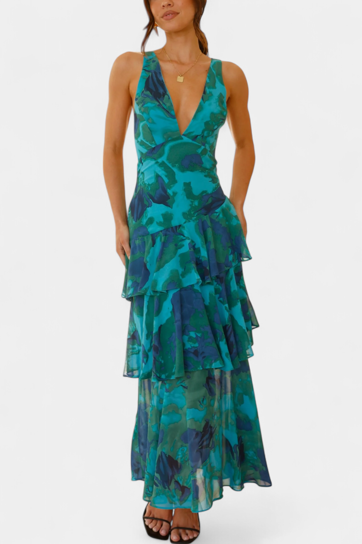 Georgette | Robe avec Décolleté en V