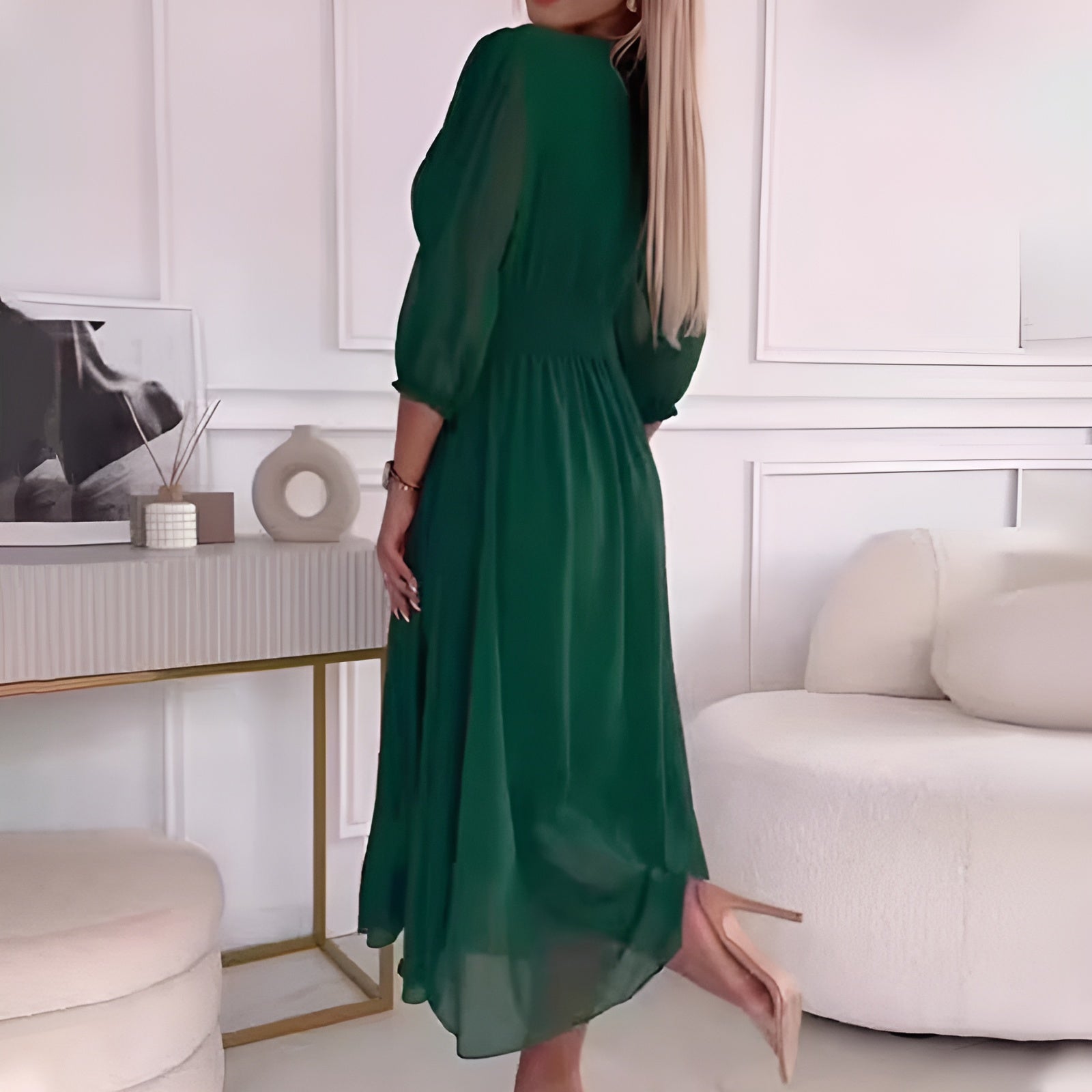 Loungewear Club™ | Robe en chiffon légère et soyeuse