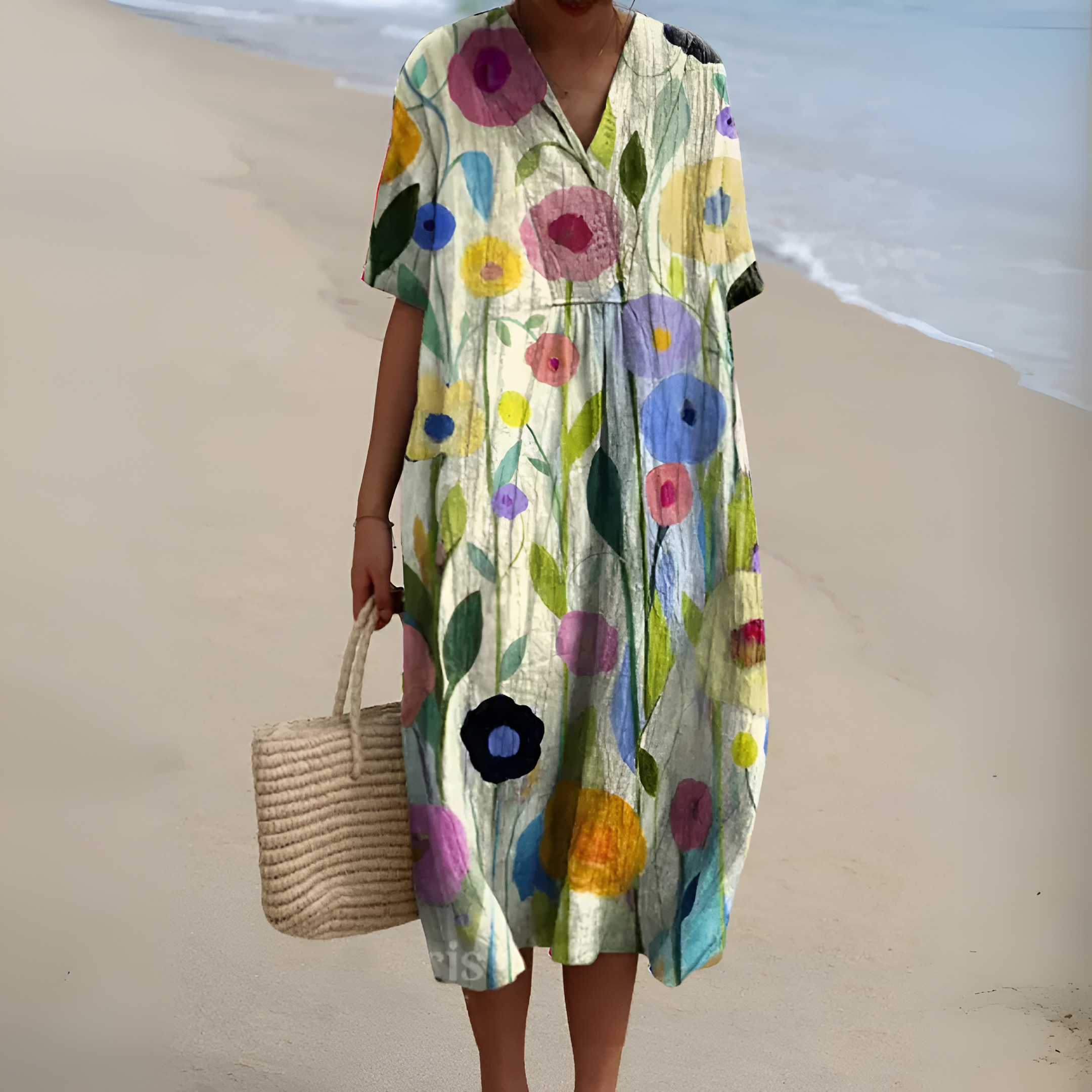 Annie™ | Robe Imprimée Brise d’Été