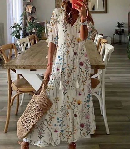 Dianna™ - Robe Bohème avec Couverture du Ventre