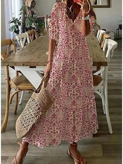 Dianna™ - Robe Bohème avec Couverture du Ventre