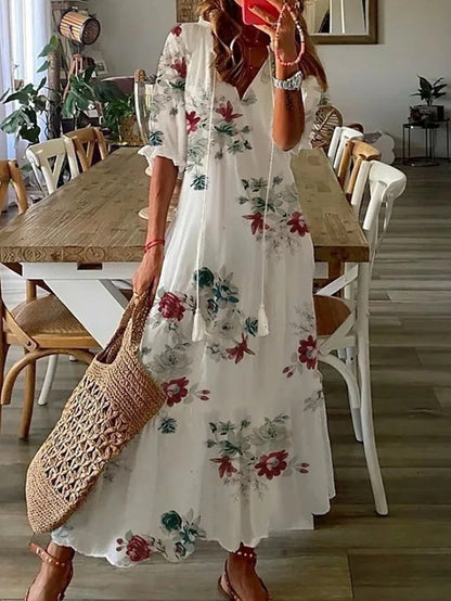 Dianna™ - Robe Bohème avec Couverture du Ventre